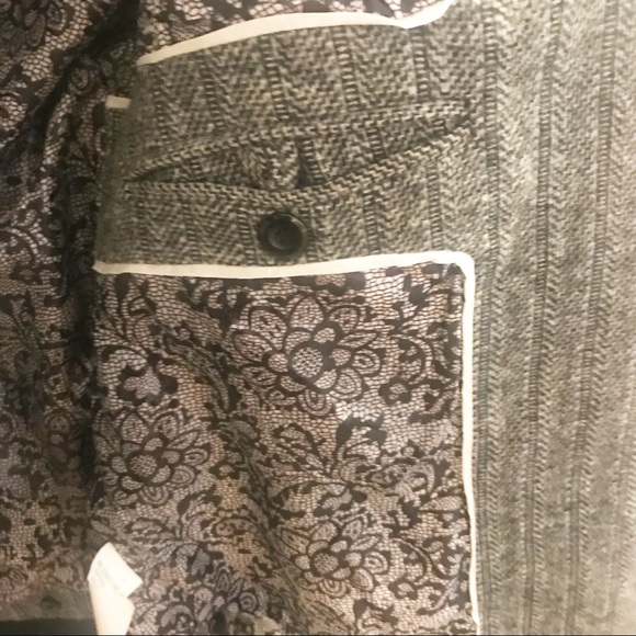 Aoyama Itchome Brown Fringe Vicky Blazer Medium - Picture 5 of 6